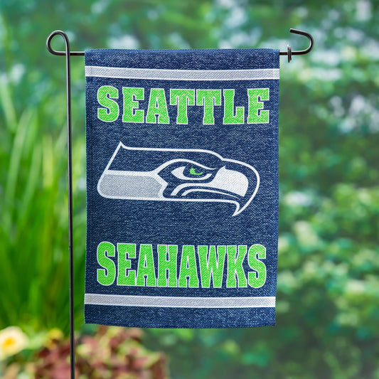 Embossed Suede Flag, GDN Size, Seattle Seahawks
