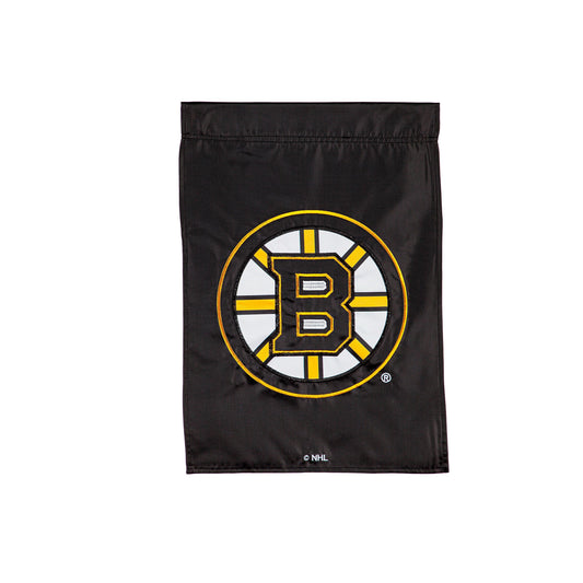 Boston Bruins Applique Garden Flag