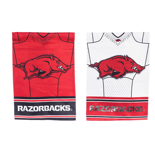 Flag, DS Suede, Foil, Reg, Jersey, University of Arkansas