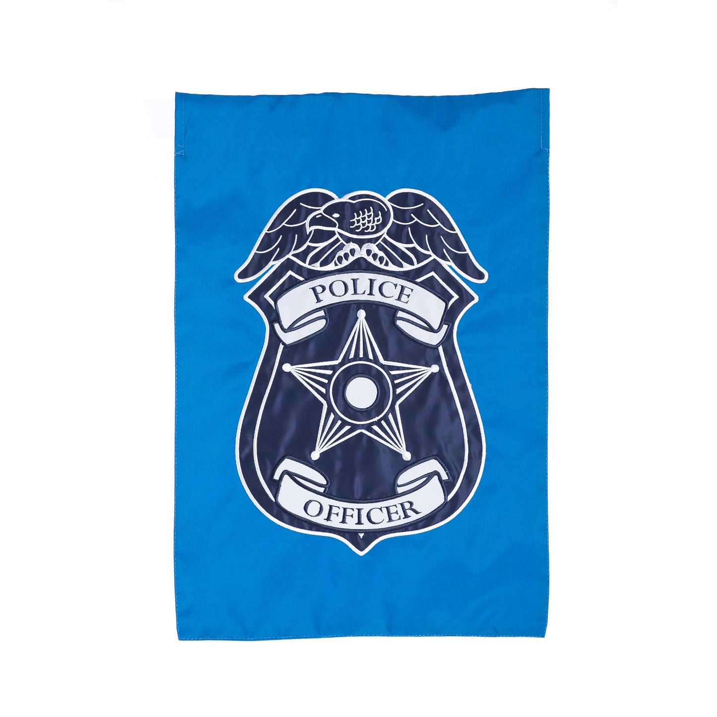 Police Department Garden Applique Flag