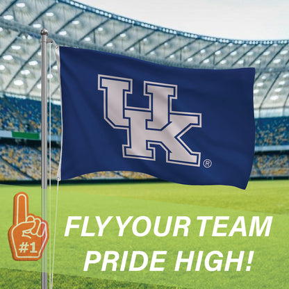 University of Kentucky Single Sided Estate Flag with 2 Grommets, 3'x5'