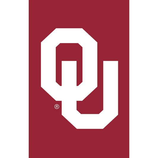 University of Oklahoma Applique Garden Flag