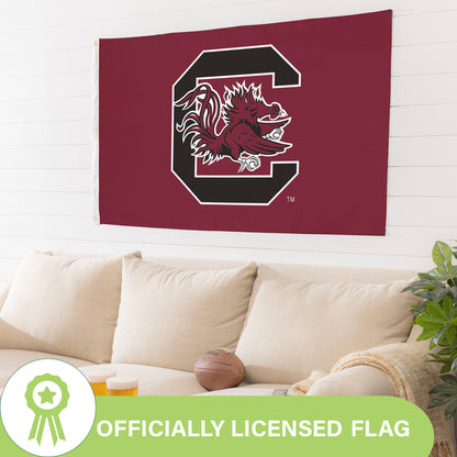 University of South Carolina Single Sided Estate Flag with 2 Grommets, 3'x5'