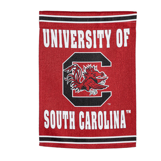 Embossed Suede Flag, House Size, University of South Carolina