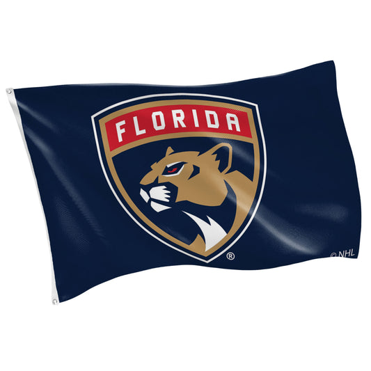 Florida Panthers Single Sided Flag w/ 2 Grommets, 3'x5'