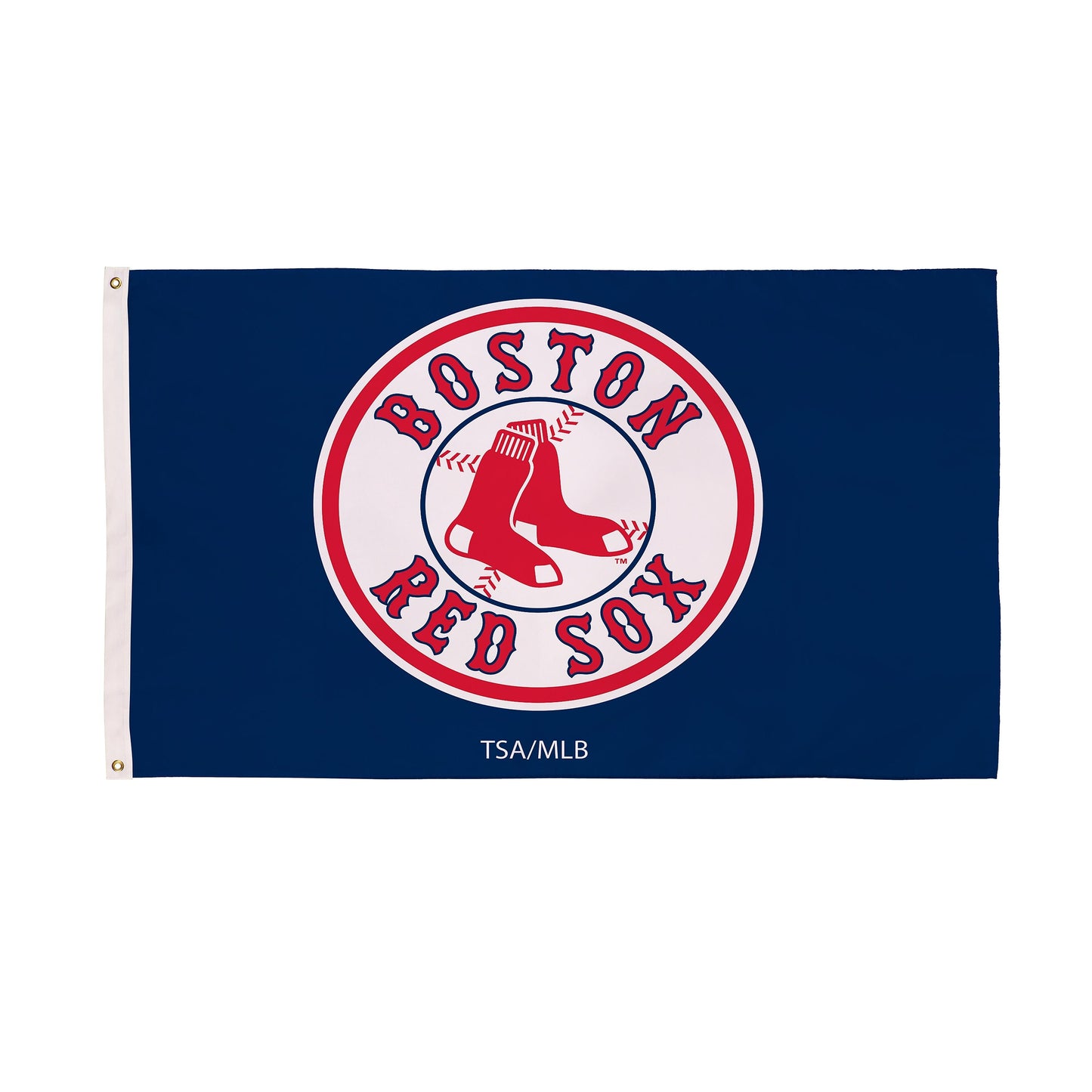 Boston Red Sox Single Sided Flag w/ 2 Grommets, 3'x5'