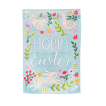 In Bloom Suede Garden Flag