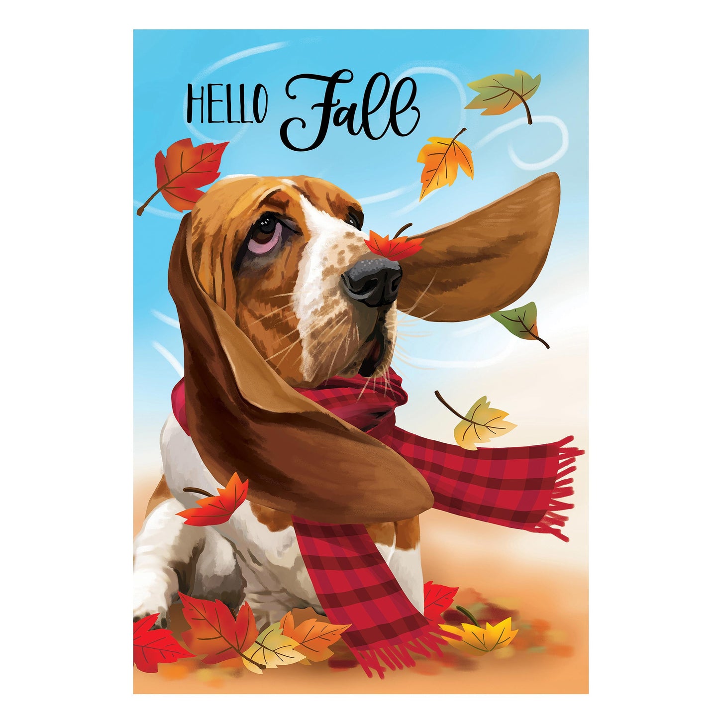 Falls A Breeze Suede House Flag