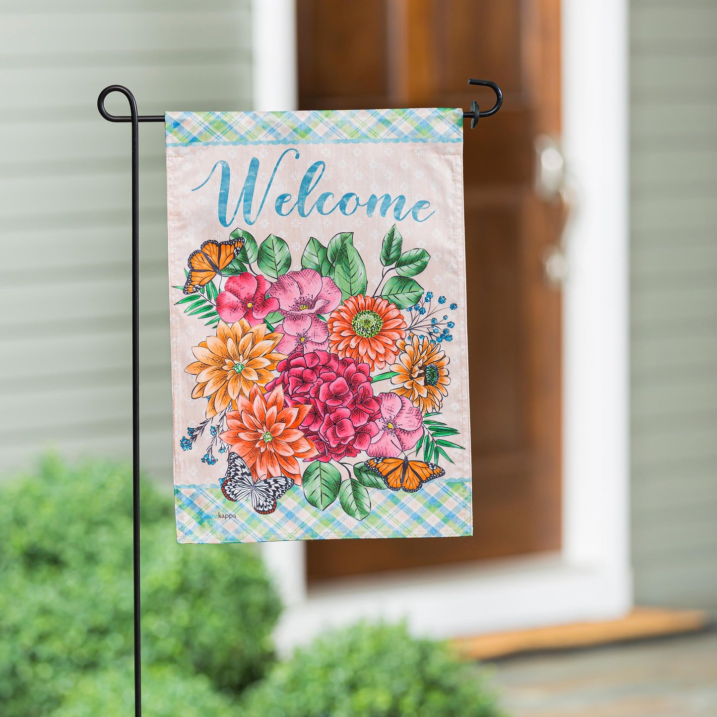 Hydrangea Bouquet Garden Strie Flag