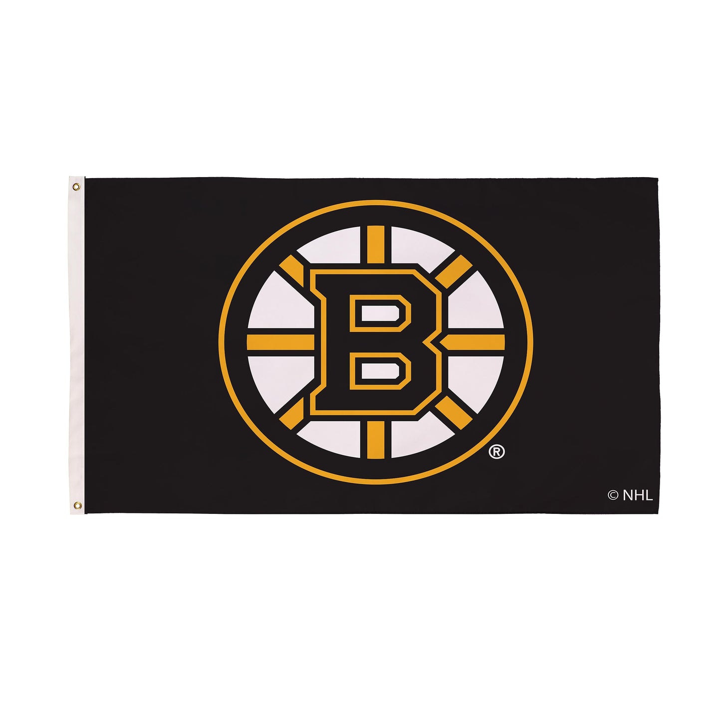 Boston Bruins Single Sided Flag with 2 Grommets, 3'x5'