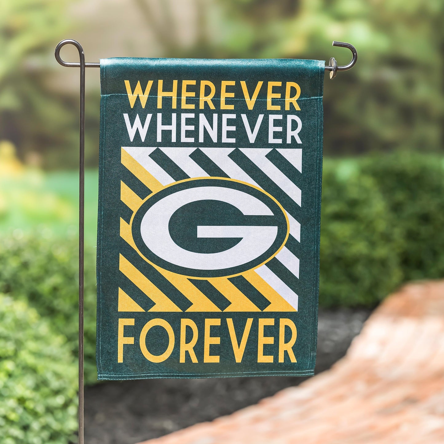 Green Bay Packers WWF Fan Garden Flag