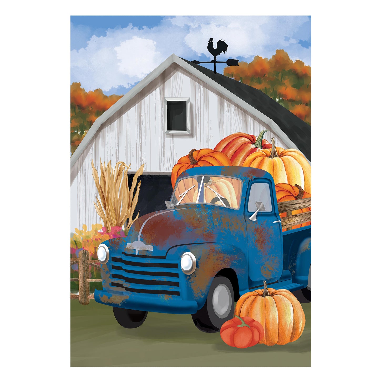 Barns & Harvest Suede House Flag
