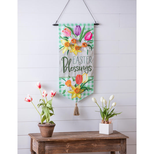 Easter Blessings Everlasting Impression Garden Flag