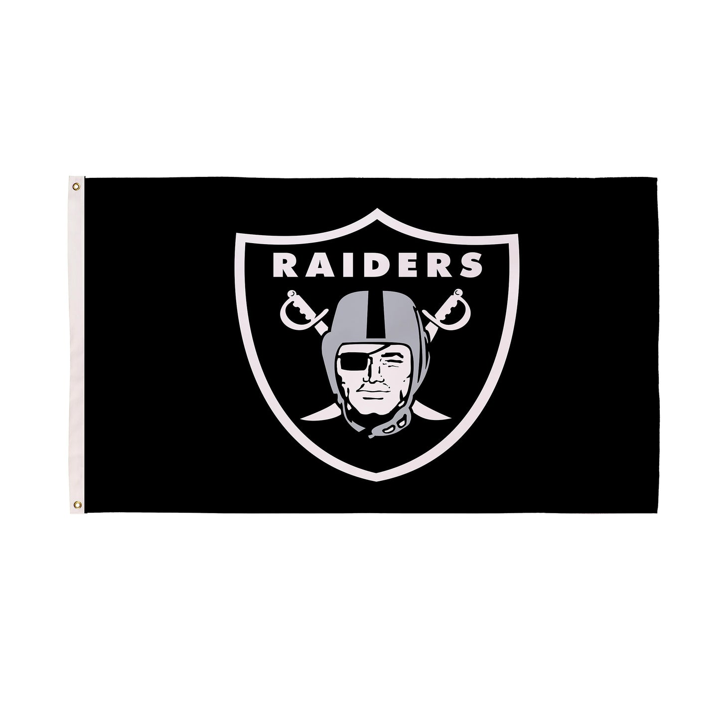 Las Vegas Raiders Single Sided Estate Flag with 2 Grommets, 3'x5'