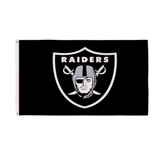 Las Vegas Raiders Single Sided Estate Flag with 2 Grommets, 3'x5'