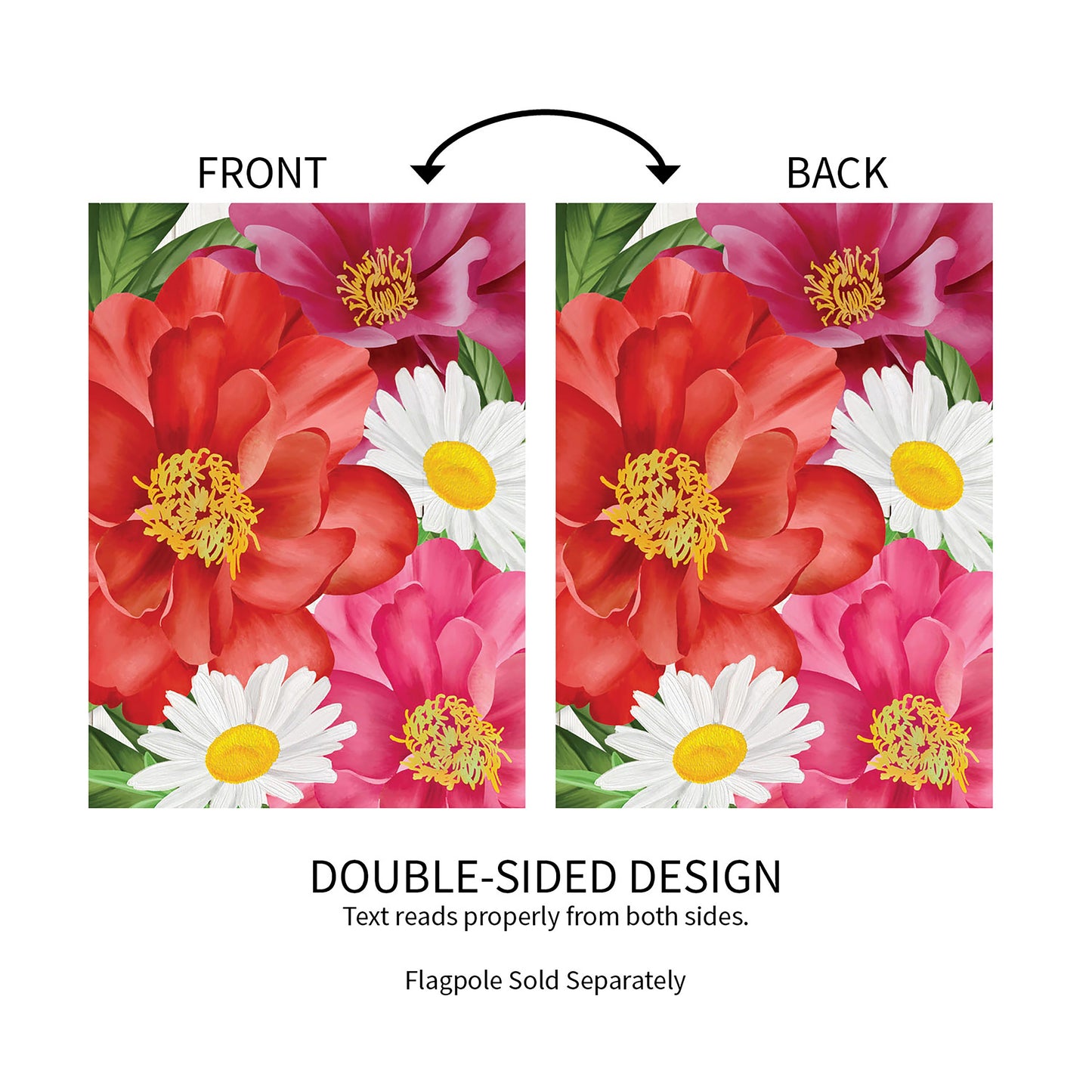 Blooming House Suede Flag