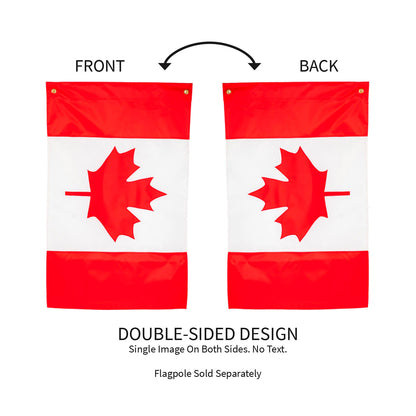 Canada Garden Applique Flag