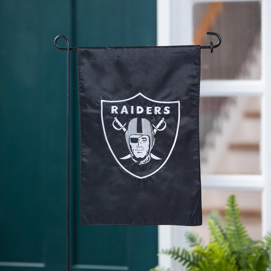 Applique Flag, Gar., Las Vegas Raiders