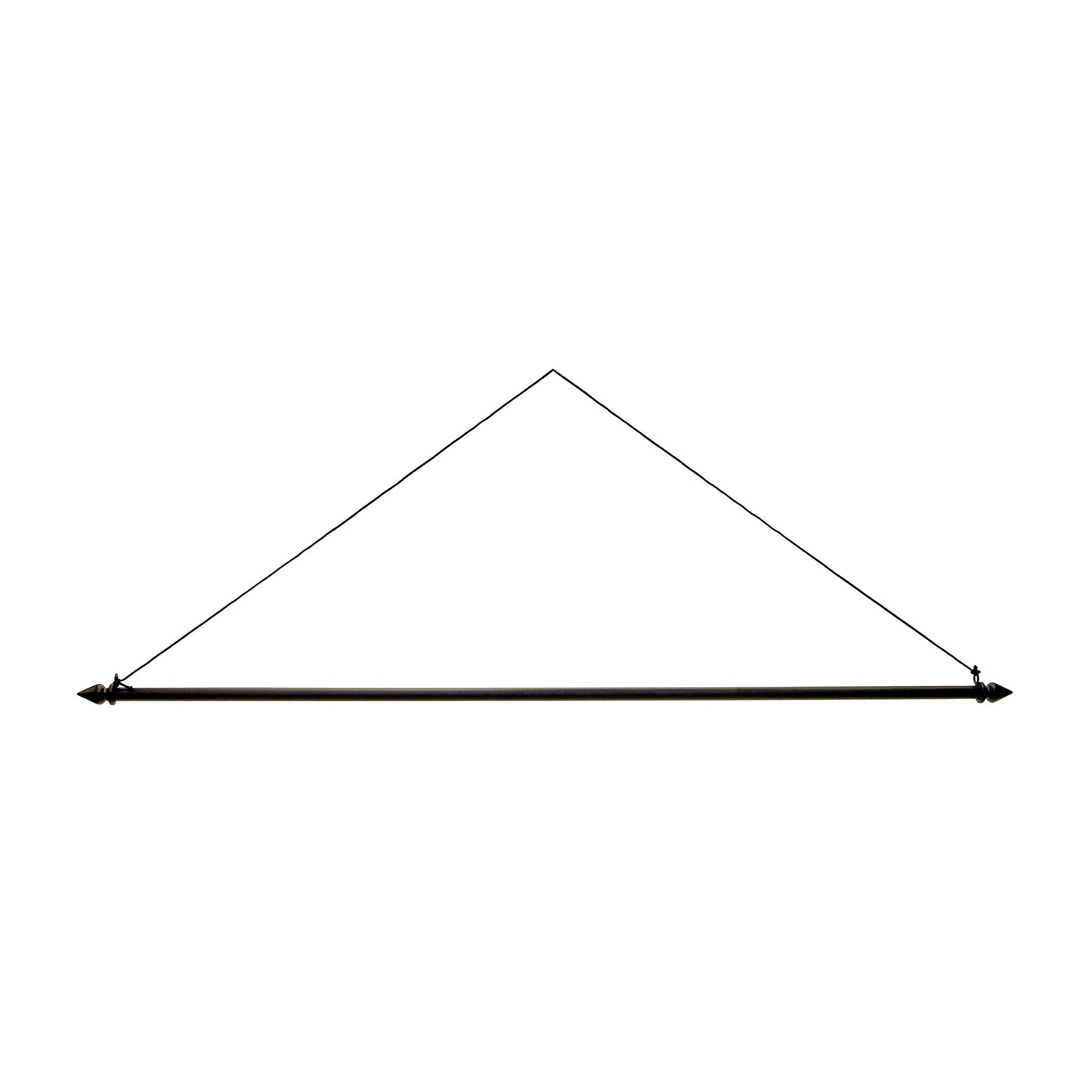 Garden Size Metal Dowel Flag Hanger
