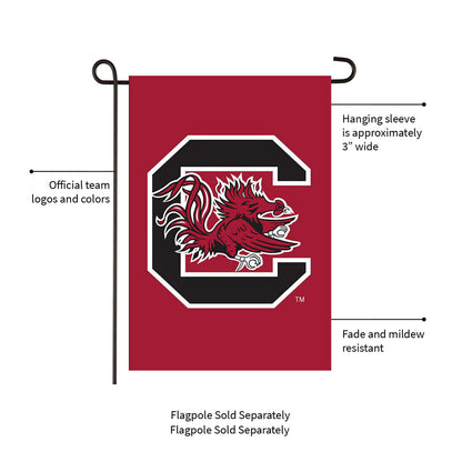 University of South Carolina Gamecocks Garden Flag