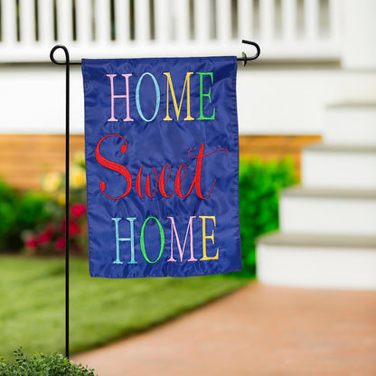 Home Sweet Home Basic Applique Garden Flag
