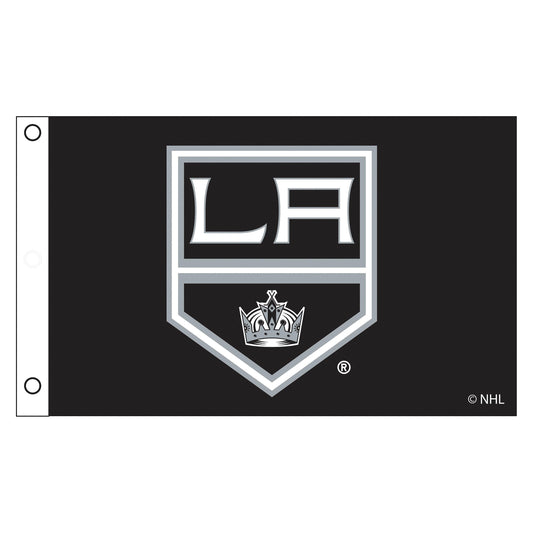 Los Angeles Kings Single Sided Flag w/ 2 Grommets, 3'x5'