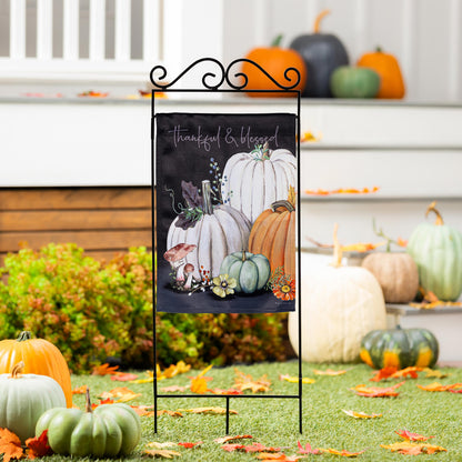 Ornate Garden Flag Stand