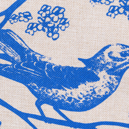 Birds in Bloom Garden Burlap Flag