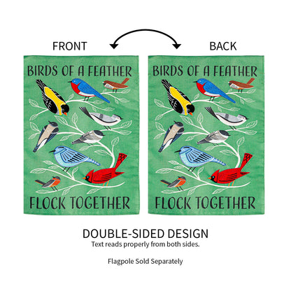 Flock Together Garden Flag