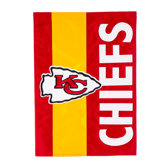 Kansas City Chiefs Embellished Garden Flag