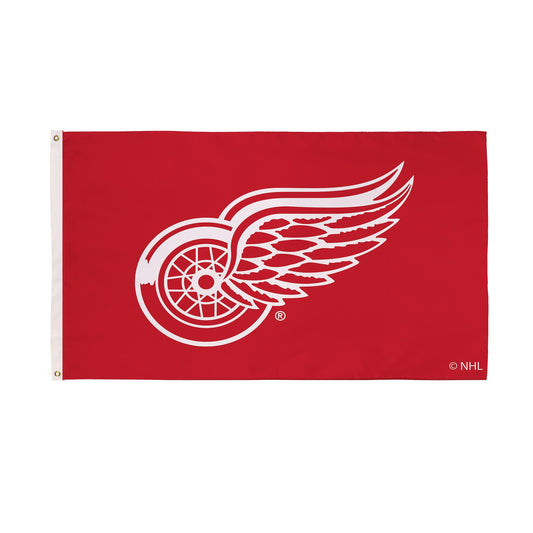 Detroit Red Wings Single Sided Estate Flag with 2 Grommets, 3'x5'