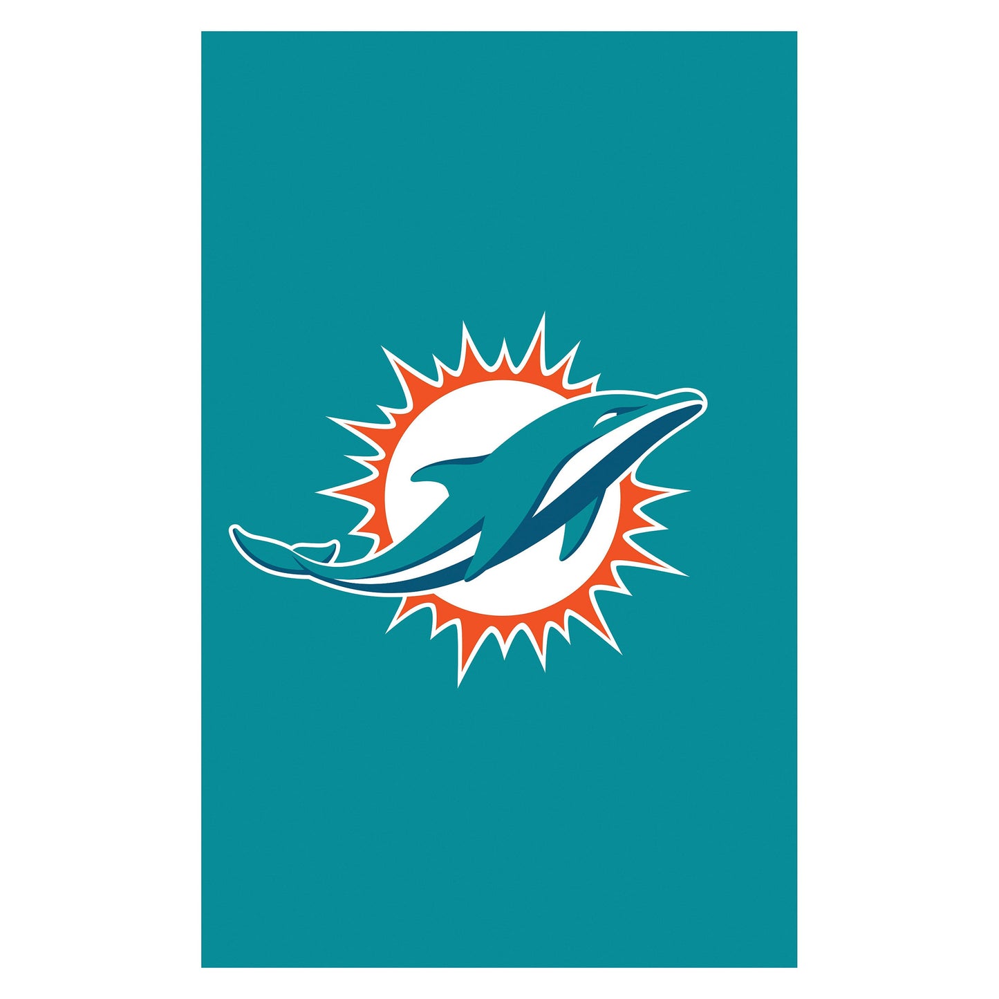 Applique Flag, Reg, Miami Dolphins