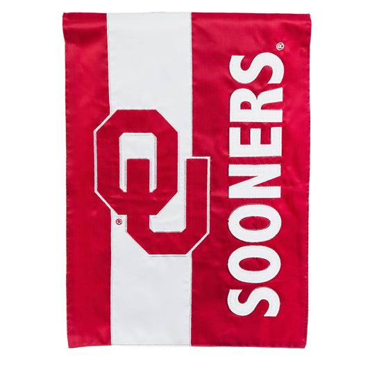 University of Oklahoma Embellished Garden Flag