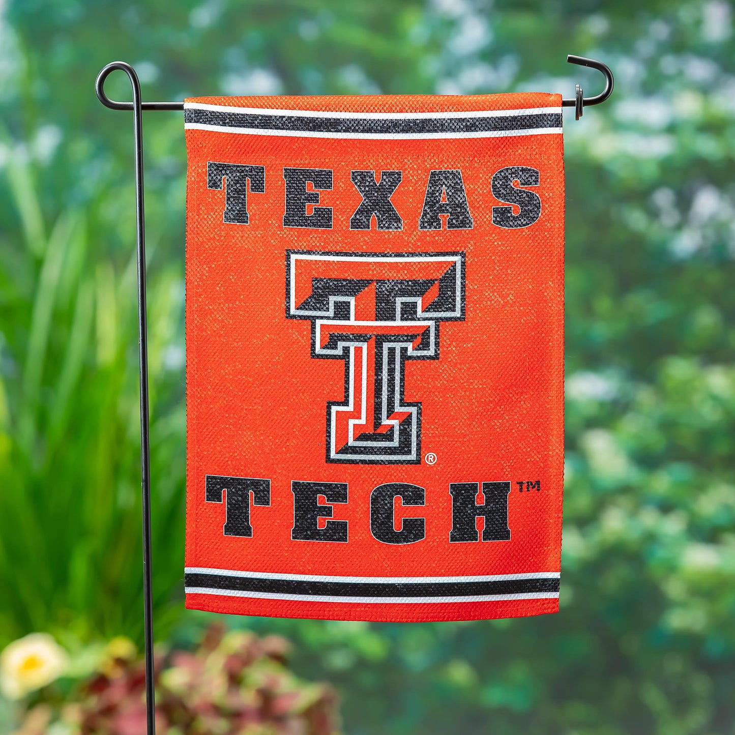 Embossed Suede Flag, GDN Size, Texas Tech University