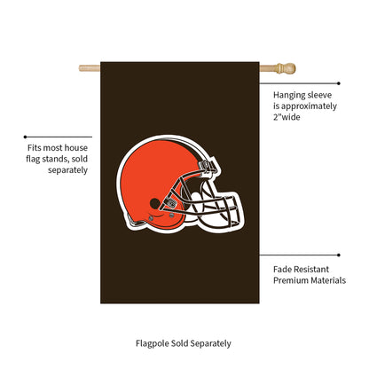 Applique Flag, Reg, Cleveland Browns