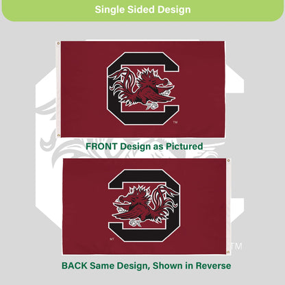 University of South Carolina Single Sided Estate Flag with 2 Grommets, 3'x5'