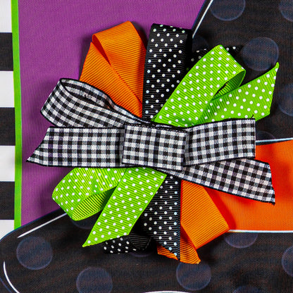 Trick Or Treat Witch Applique Garden Flag