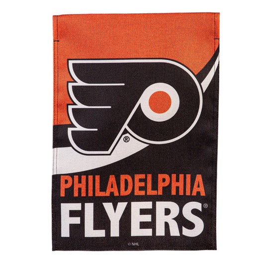 Philadelphia Flyers Burlap Flag GDN Size