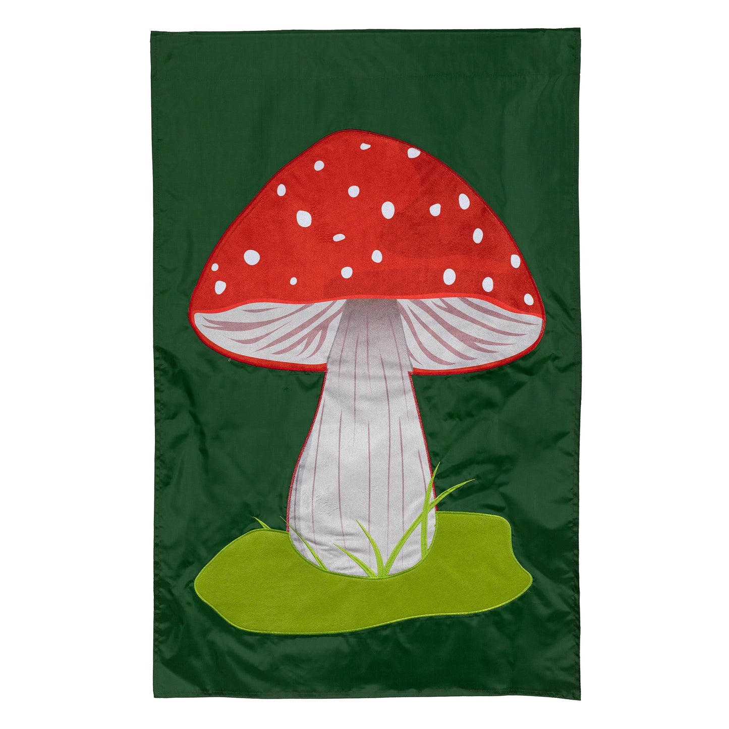 Mushroom Basic Applique House Flag