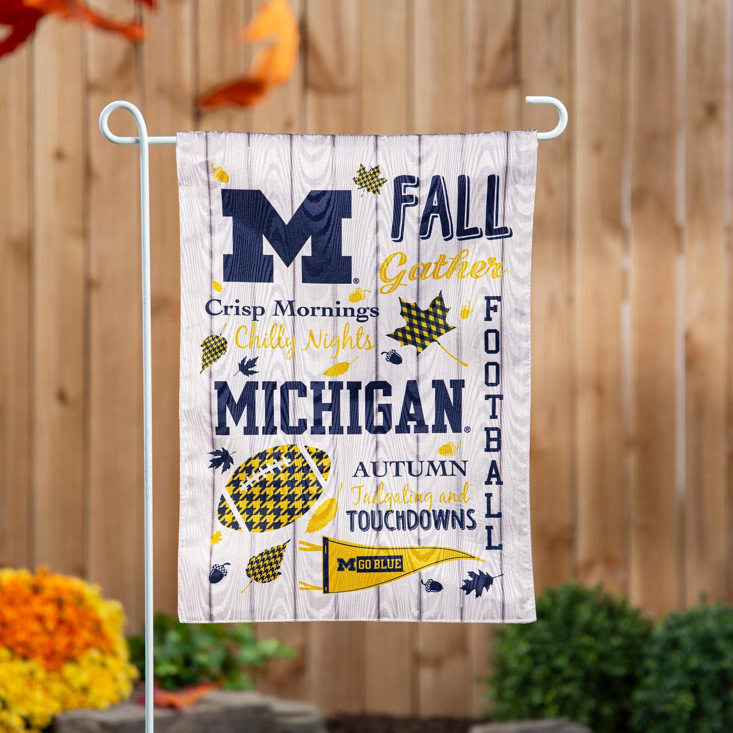 University Of Michigan, Moire Flag, GDN, Fall Seasonal