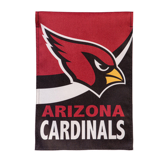 Arizona Cardinals Burlap Flag GDN Size