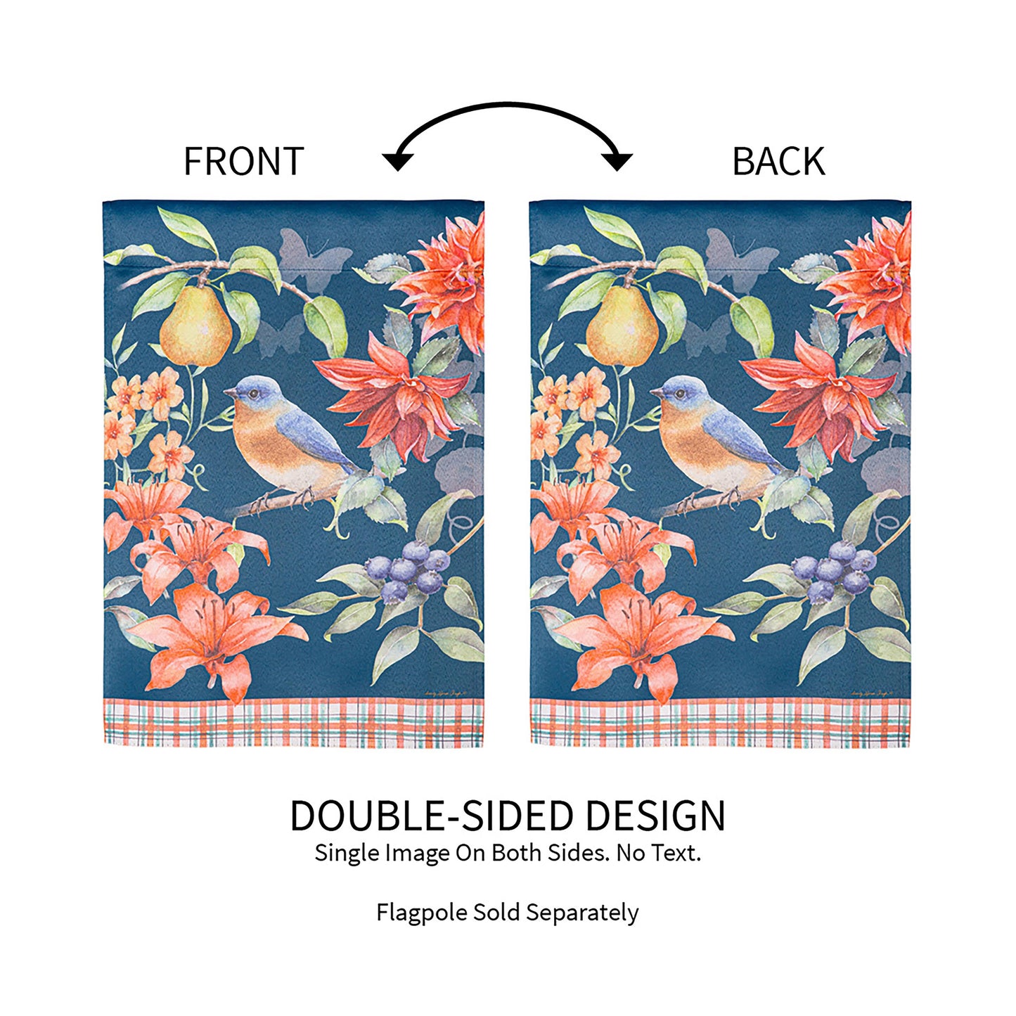 Summer Suede Garden Flag