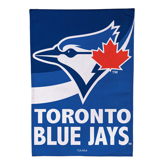 Toronto Blue Jays Burlap House Flag