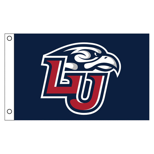 Liberty University Single Sided Flag w/ 2 Grommets, 3'x5'