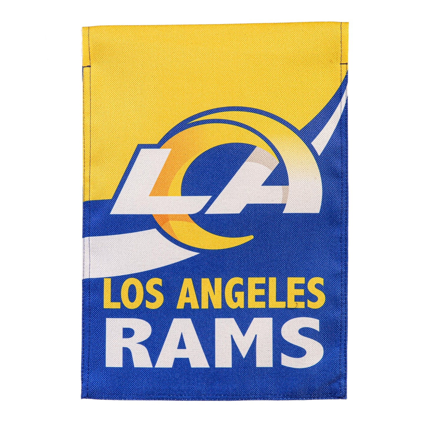 Los Angeles Rams Burlap Flag GDN Size