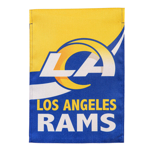Los Angeles Rams Burlap Flag GDN Size
