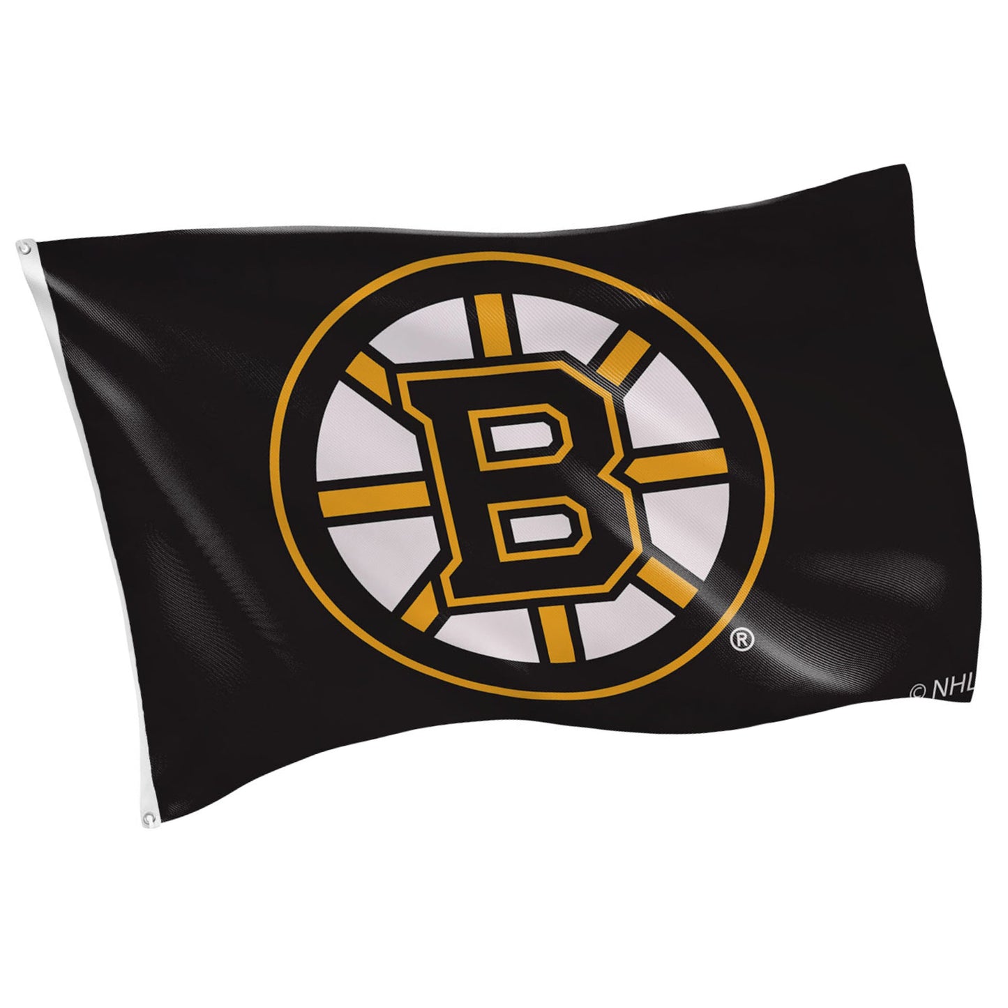 Boston Bruins Single Sided Flag with 2 Grommets, 3'x5'