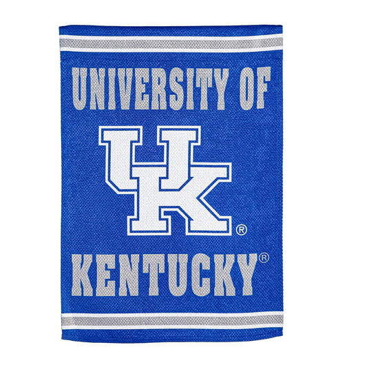 University of Kentucky Embossed Suede House Flag