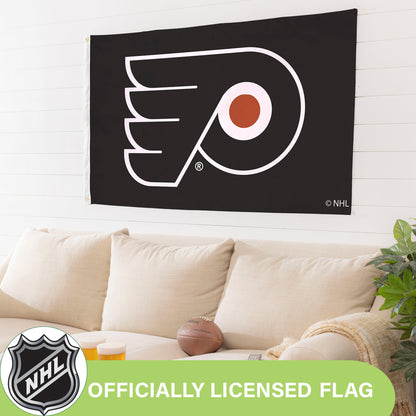 Philadelphia Flyers Single Sided Estate Flag with 2 Grommets, 3'x5'