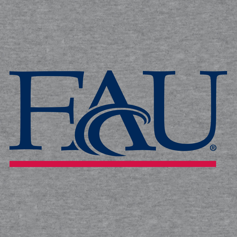 Florida Atlantic University Hooded Sweatshirt - Gray